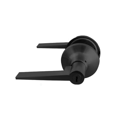Phillips Combo Cerrojo/Manija Fresno Alta Seguridad Para Entrada LLave-Llave Negro