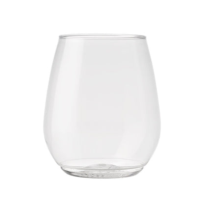 tossware Tumbler - Vasos 18 oz, Transparente, Paquete de 12