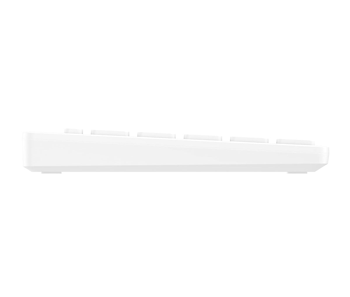 HP Teclado Inalámbrico 350, Conectividad 10 Metros, 2.4 GHz, en Español, Windows/Mac OS, Multi-Dispositivo, Blanco (692T0AA)