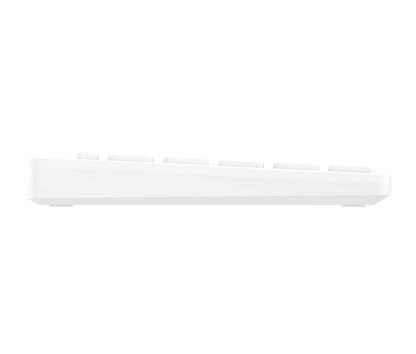HP Teclado Inalámbrico 350, Conectividad 10 Metros, 2.4 GHz, en Español, Windows/Mac OS, Multi-Dispositivo, Blanco (692T0AA)