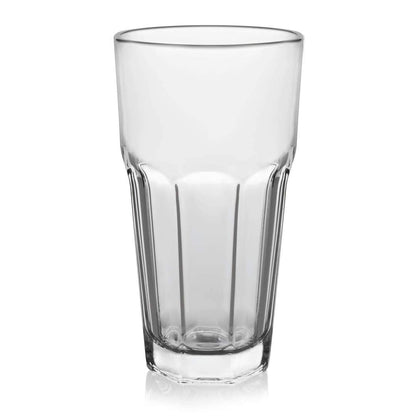 Borgonovo London-11085720 Juego de 6 Vasos de Vidrio, 480 ml