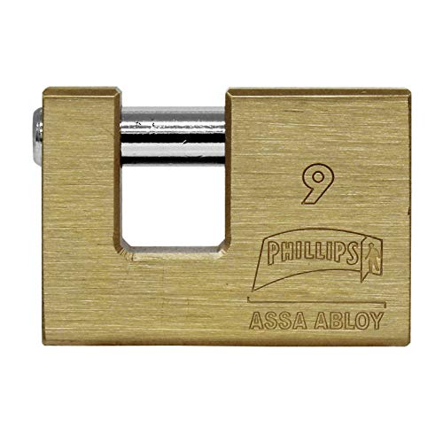 Candado Cortina Extra Seguridad Laton Phillips Mod 9