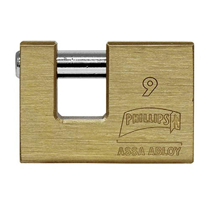 Candado Cortina Extra Seguridad Laton Phillips Mod 9