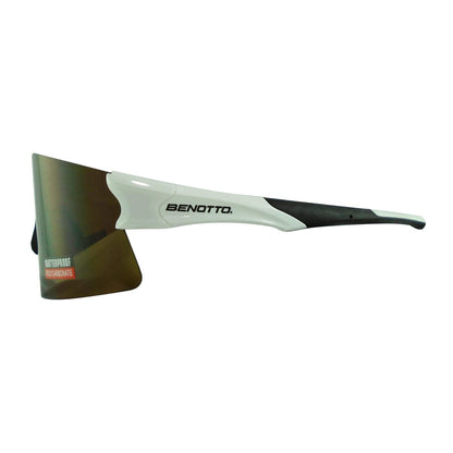 Benotto Lentes Benotto Blanco/Negro Mica: Café S-17184A-D