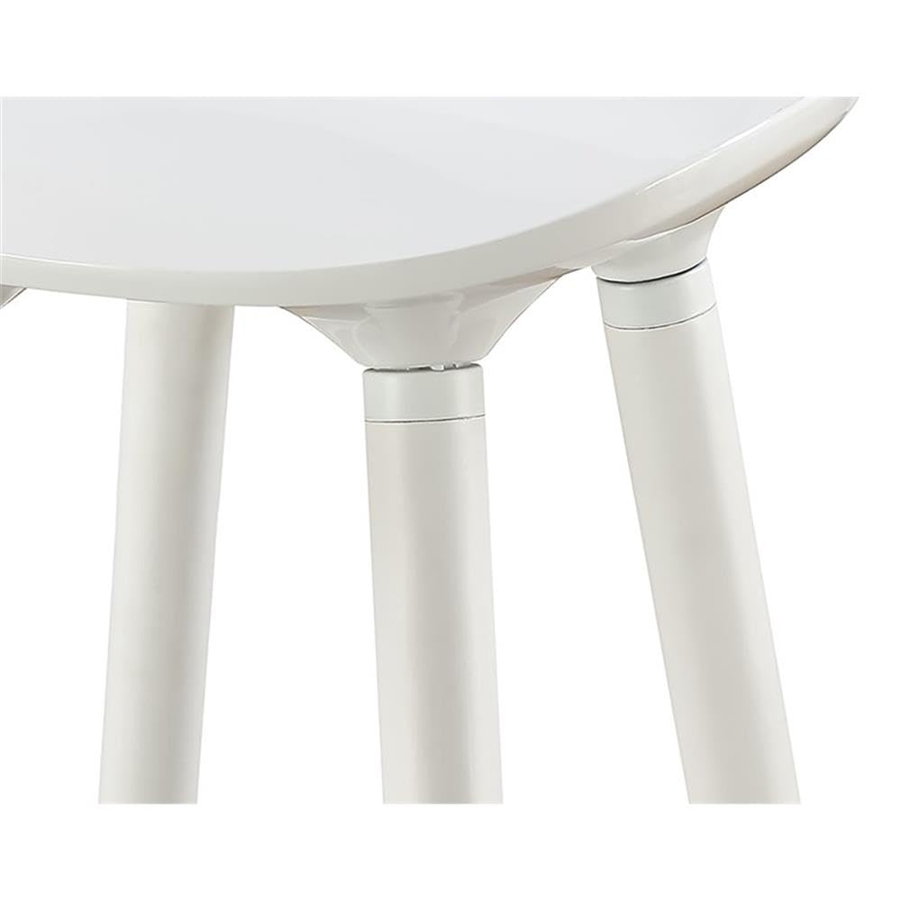 Elle Decor CHRCRLWHT01 Elle Décor Caroline Bar Stool White