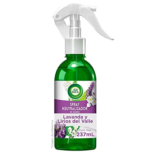 Air Wick® Spray Neutralizador De Olores, Aroma Lavanda y Lirios del Valle, 237 ml + ® Repuestos Para Aromatizante De Ambiente Continuo
