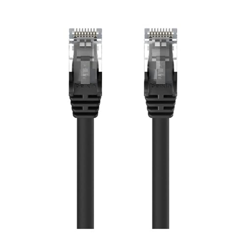 Belkin Cat5e Ethernet Patch Cable Snagless, Rj45, M/M (A3L791BT15MBLKS)