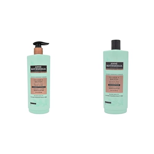 Anne Rothshield Acondicionador Collagen and Biotin 700Ml + Shampoo Collagen and Biotin 700Ml