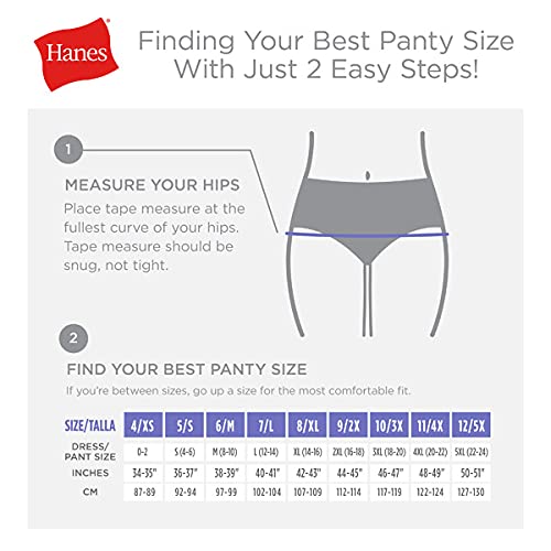 Hanes Women's Core Cotton Brief Panty Neutrals