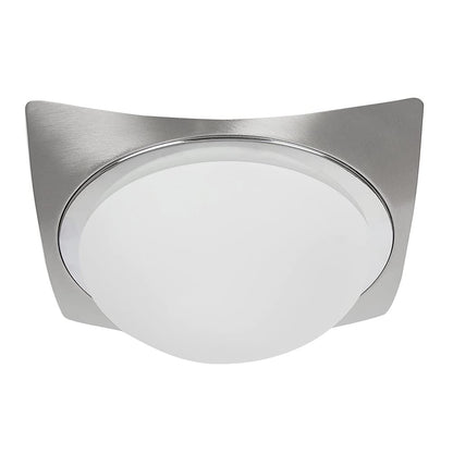 Tecnolite Lámpara de Techo, Base E27, Iluminación Moderna, Luz de Techo Industrial, Color Satinado, 100 - 240 V,