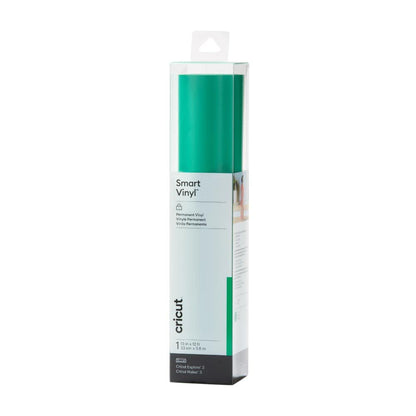 Cricut Smart Vinilo Permanente Shimmer, Corte sin Tapete para Explore 3 y Maker 3 - Hierba - 12 FT (Pack of 1)
