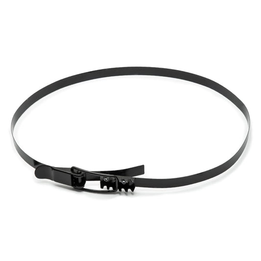 POWERTEC 71735 Abrazadera de banda de 19-1/8 pulgadas para colector de polvo, se adapta a JET, Grizzly, Shop Fox, Wen, Harbor Freight y POWERTEC DC-1512