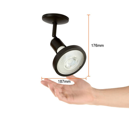 Tecnolite Lámpara Spot de Sobreponer Dirigible Potencia Máx. 90 W, Base E27, Foco PAR38 no incluido