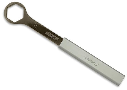 CruzTOOLS AW36X - Llave de Eje de 36 mm con Mango de extensión para Harley-Davidson Pan America, H-D Baggers 08-Present y FTR Indio