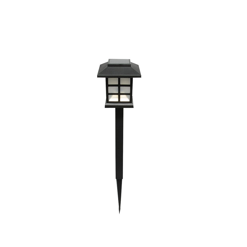 Surtek LUJS04 Luminario de LED estaca Recargable Solar Tipo Oriental