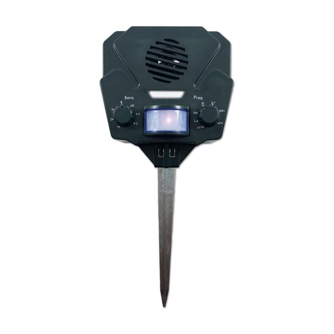 Bird-X Solar Yard Gard Electronic Animal Repeller keeps unwanted pests out of your yard with ultrasonic sound-waves
