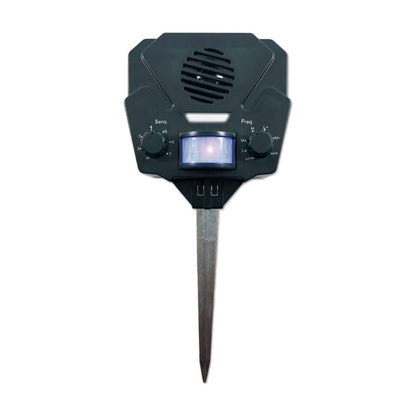 Bird-X Solar Yard Gard Electronic Animal Repeller keeps unwanted pests out of your yard with ultrasonic sound-waves