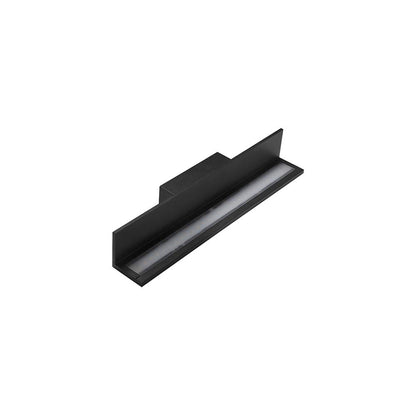 Illux de México Lámpara de pared LED, diseño moderno, aluminio, luz cálida (2700 K), ideal en salas, recepciones, ML-4605.N, Negro