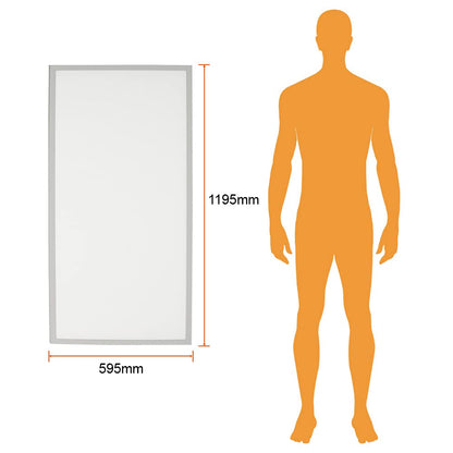 Tecnolite Panel LED 2x4 Suspendido/Empotrable PAN-LED/60/40/S, 60 W, Luz Blanca Neutra