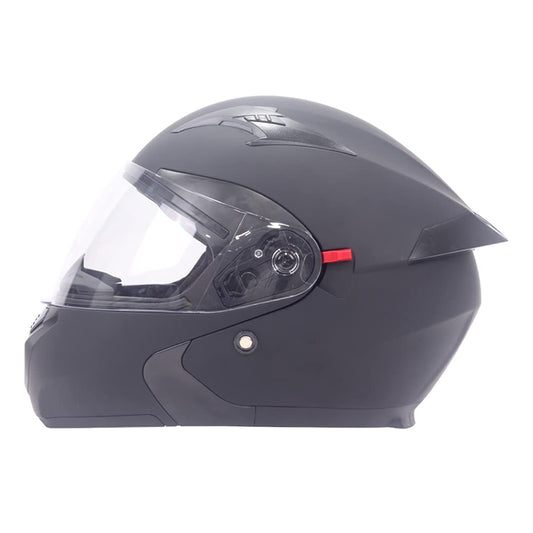 Edge Pilot Casco Abatible Motocicleta Certificado Dot Visor Doble Antivaho XL