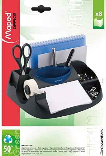 Maped 575100 Porta accesorios, Negro/Azul