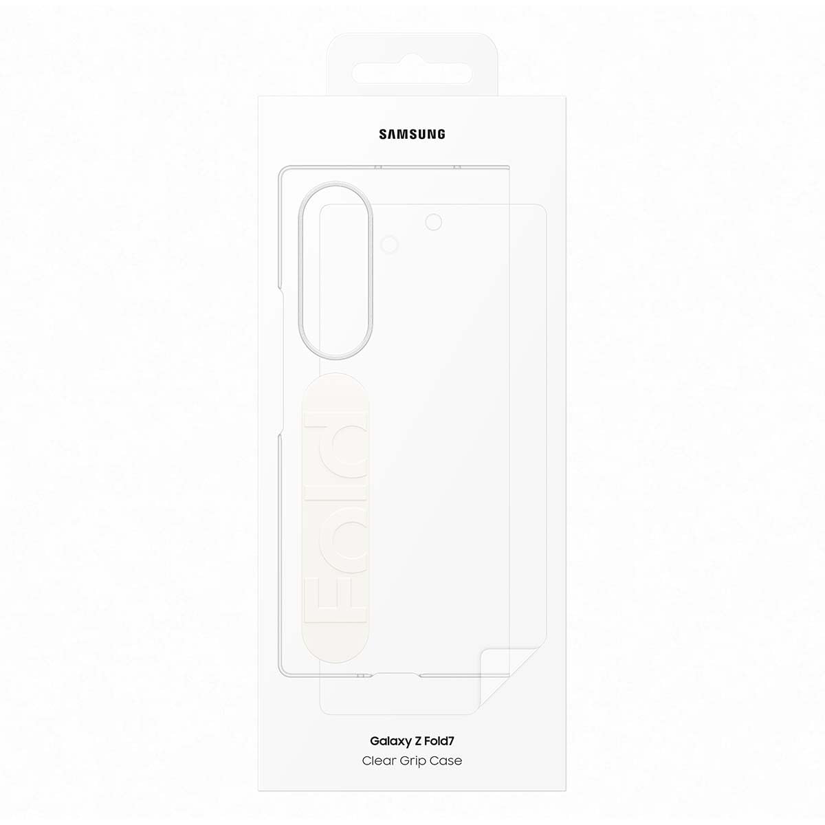 Samsung Galaxy Fold7 Clear Grip Case