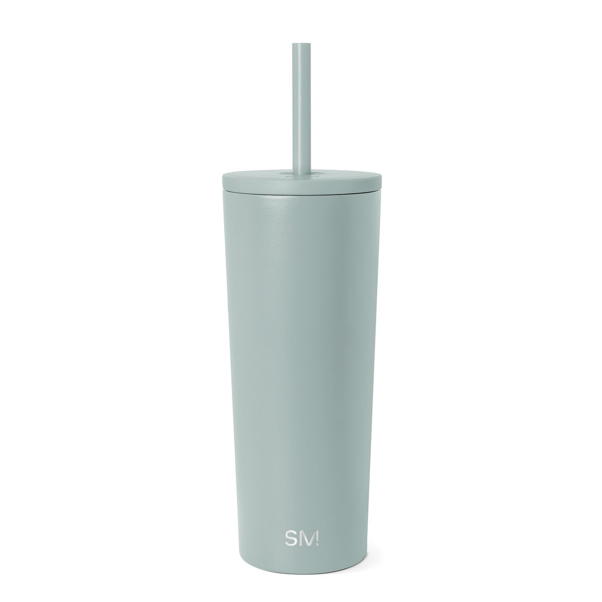 Simple Modern Classic Vaso Térmico con Popote y Tapa Abatible - 710 ml - -Sea Glass Sage