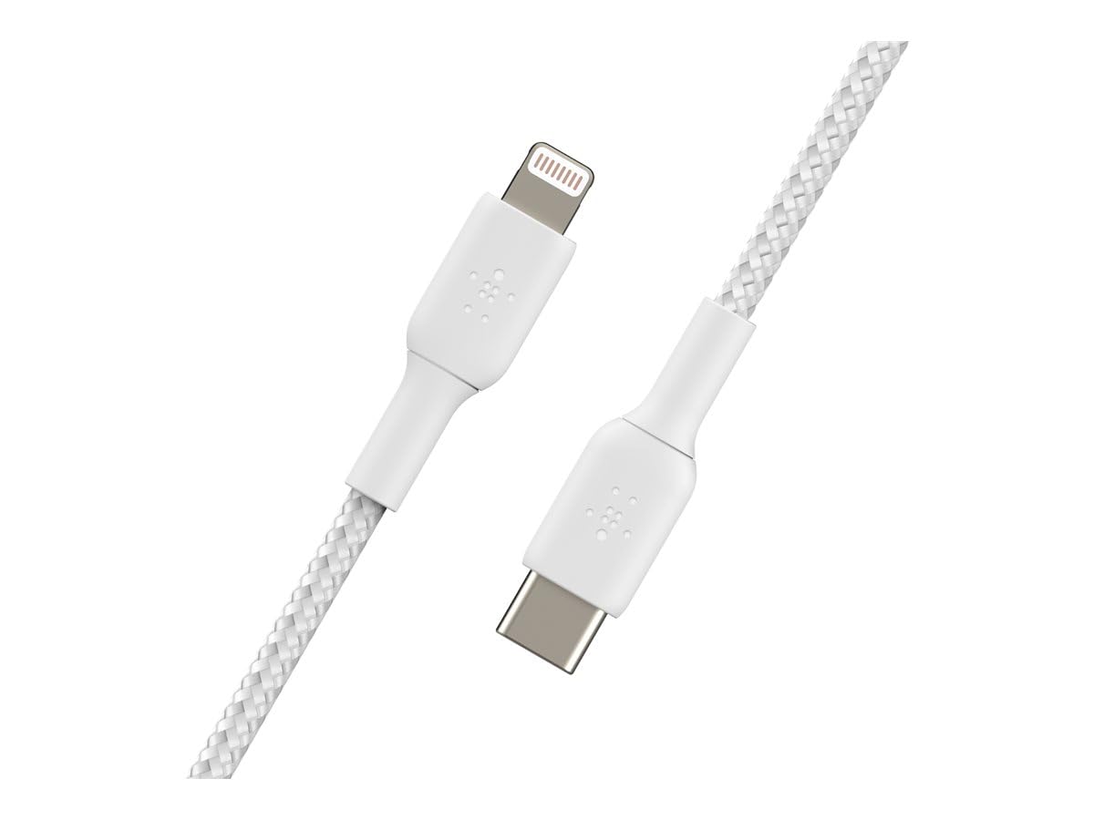 Belkin BoostCharge Cable USB-C a Lightning Trenzado 2 m MFi
