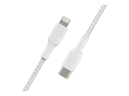 Belkin BoostCharge Cable USB-C a Lightning Trenzado 2 m MFi