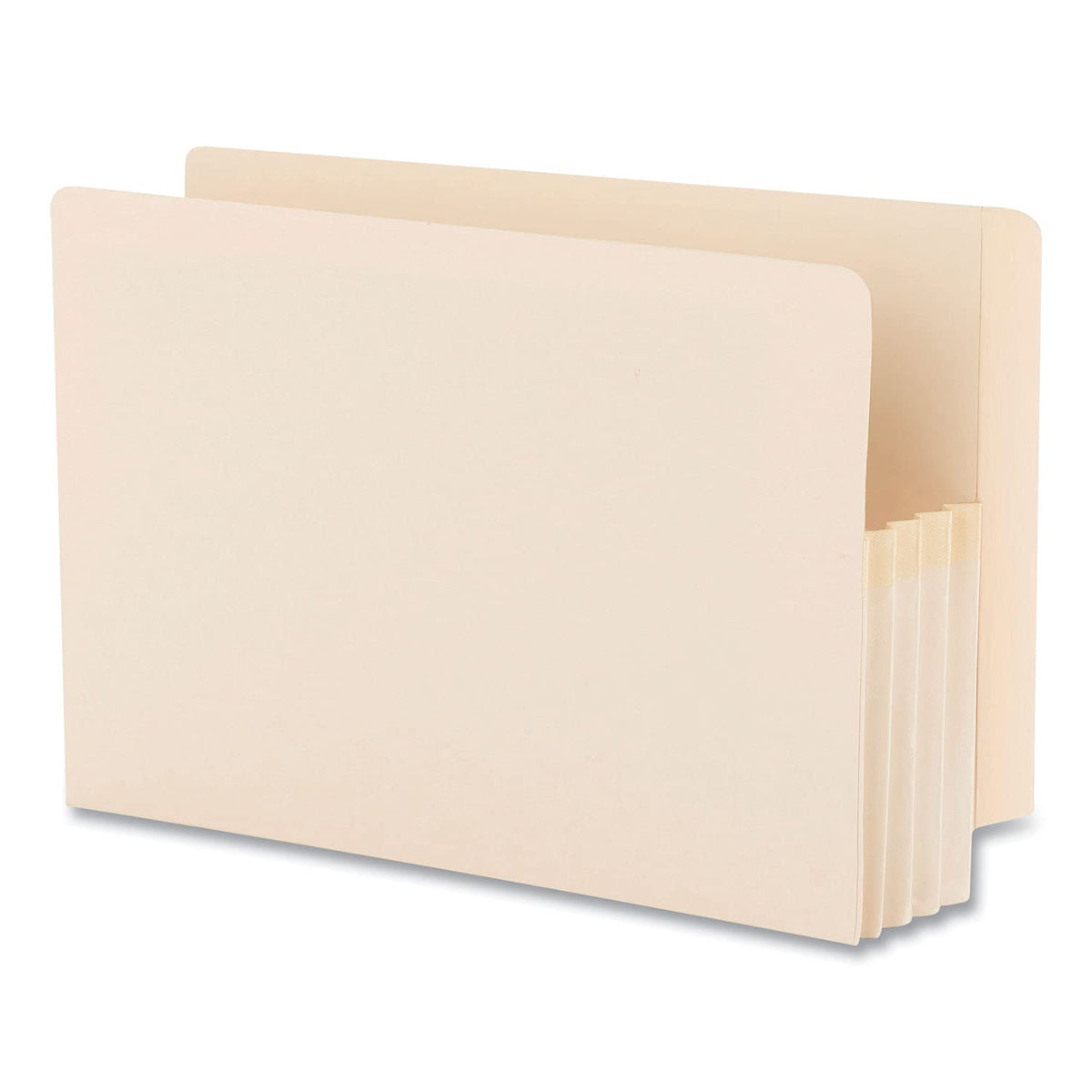 Smead 76124 - Bolsillo para archivar, pestaña de corte recto reforzada, expansión de 3-1/2 pulgadas, refuerzo de manila, tamaño legal, manila, 25 por caja
