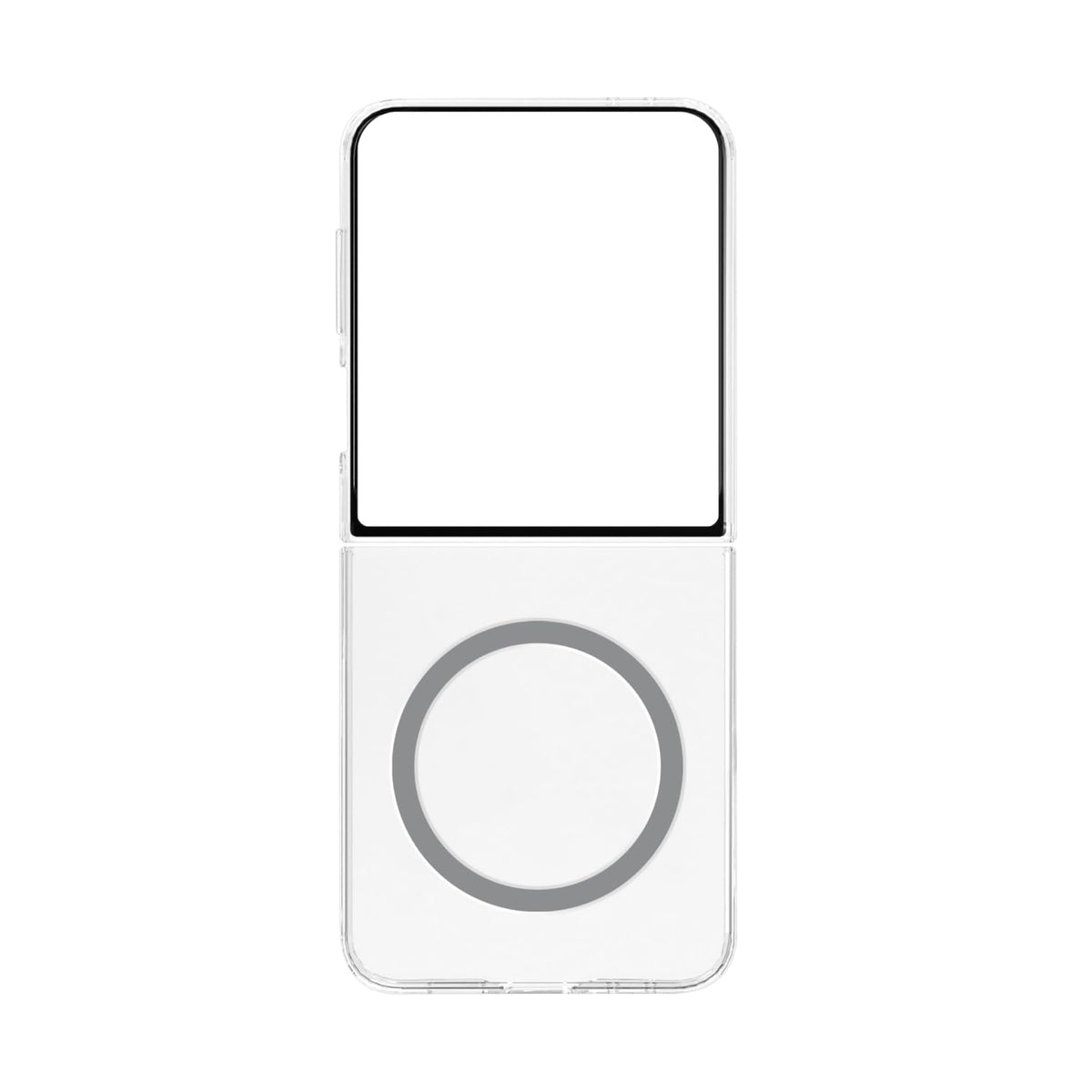Samsung Accesorios de Protección para Galaxy Flip7 - Transparent - Clear Magnet Case