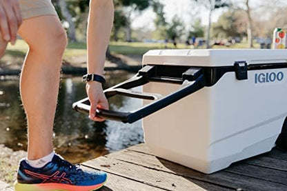 Igloo Coolers Marine Series, Insulated Portable Hard Side Cooler Ice Chest, Great for Fishing, Camping, Boating, & More
