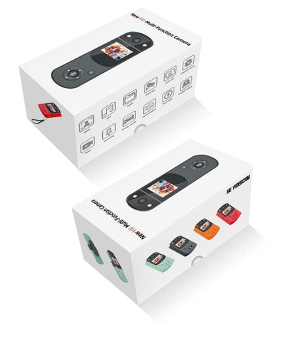 Auvce Digital de 1080P, Grabadora de Video Digital de Mano, Grabadora de Video de Acción Micro Multifuncional para Disparar，Tarjeta SD 32G