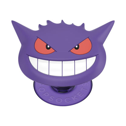 PopSockets - Empuñadura para teléfono con Soporte expandible, Agarre calcomanía, PopOut, Pokemon - Cara de Gengar