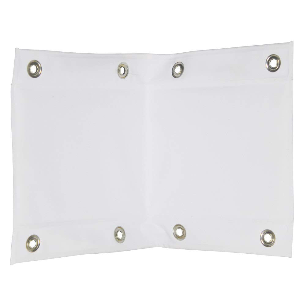 Extreme Max Parachoques de Muelle Grande, Esquina, Blanco, 30 x 30 x 15 x 10 cm 3006.7333