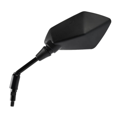Italika F10010292 Espejo Izquierdo con Isotipo y Leyenda, Negro