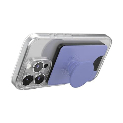 PopSockets - portafolios para teléfono con Agarre expandible y Anillo Adaptador para MagSafe, Soporte para Tarjetas de teléfono, Compatible con Carga inalámbrica, portafolios Compatible con MagSafe