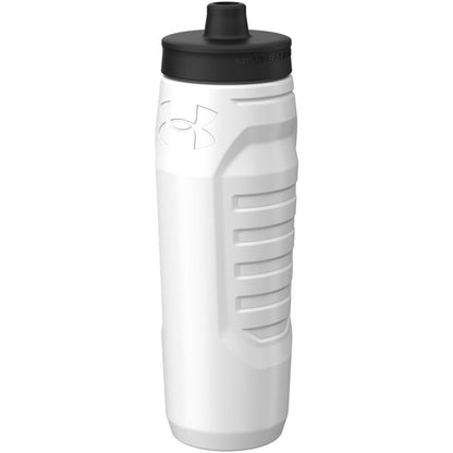 Under Armour Botella de Agua Sideline Squeeze 945 ml (32 oz) - Botella - BLANCO