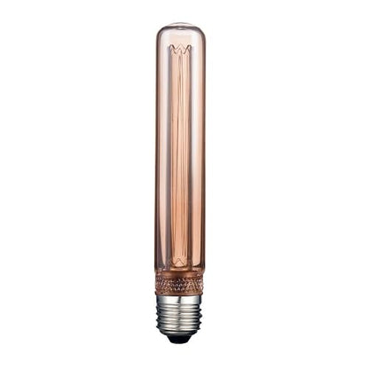Tecnolite - Foco Vintage Luz Led tipo Tubular T30 de 2.3 W y 60 Lumens, Luz Suave Cálida Atenuable con Base E27, Compatible con Lámparas, Ahorrador de Energía Eléctrica