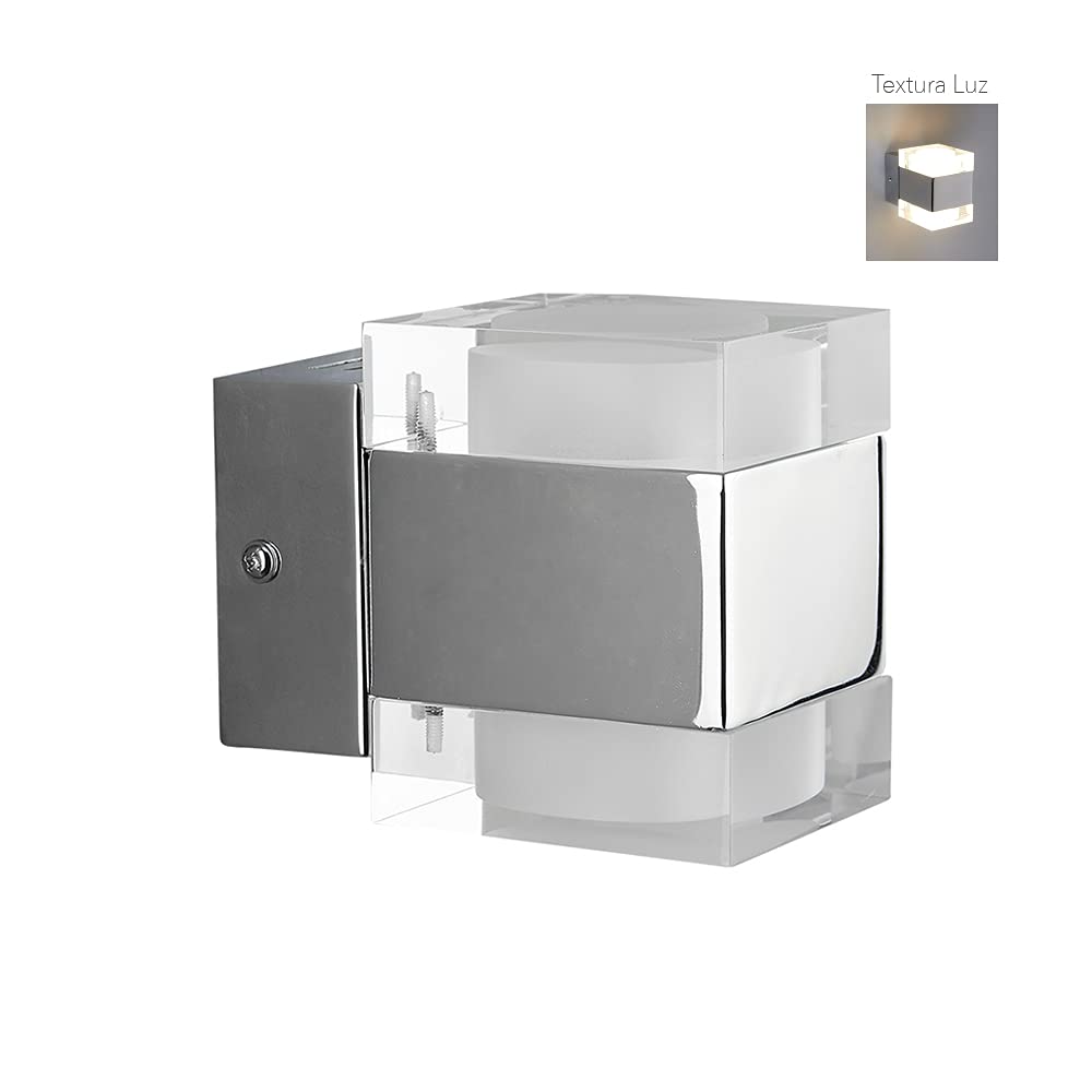 Tecnolite - Lámpara de interior LED para sobreponer, 6 W, Luz Cálida Brillante