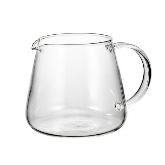 HARIO V60 VBS-60 - Servidor barista transparente de 600 ml, 1-5 tazas, apto para microondas, japonés VBS-60