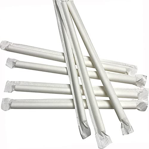 Paquete de 500 popotes de 26 cm, paquete de 500 unidades