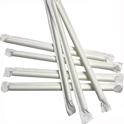 Paquete de 500 popotes de 26 cm, paquete de 500 unidades