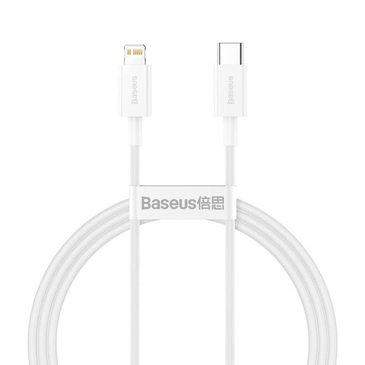 Baseus - Cable Cargador de Datos de Carga rápida Serie Superior Tipo C a IP PD 20W 1m (A0002121)