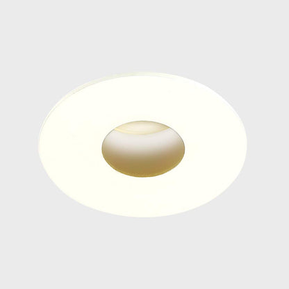 Tecnolite Lámpara Empotrado, Base GX5.3, Color Blanco, 100-240 V o 12 V, Downlight