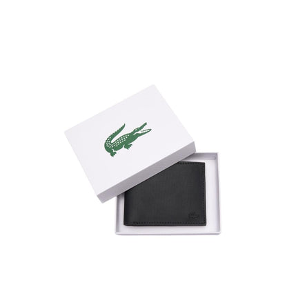 Lacoste Cartera Billfold Classic pequeña de poliuretano para hombre Billfold Material sintético Material sintético