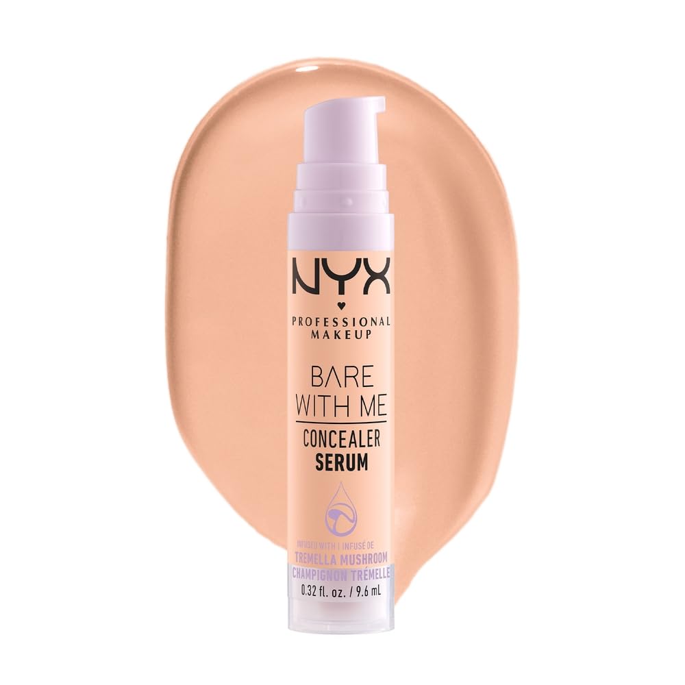 NYX Professional Makeup Bare With Me Concealer Serum Tono Sand 9.6ml - MEDIUM VANILLA