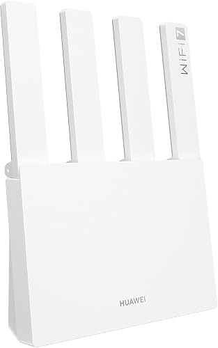 HUAWEI Router WiFi 7 BE3 3600Mbps, Negro | Velocidades ultrarrápidas, Puerto Ethernet 2.5G, EasySetting, Diagnóstico Visual de Wi-Fi, Control Parental, HomeSec