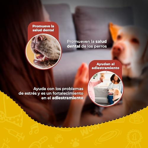 Fancy Pets Yummy Sticks para Perro Sabor Carne 1 kg, 50 Premios Fortificados con Vitaminas y Minerales