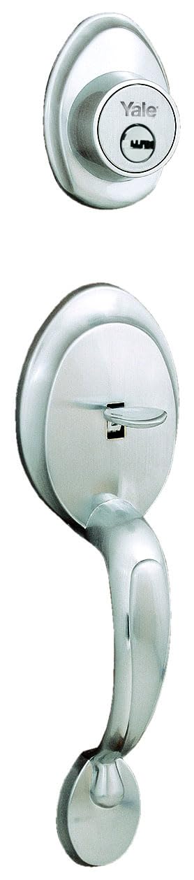 Yale MX80871 Gatillo Venecia Alta Seguridad Llave Mariposa, Niquel Satin